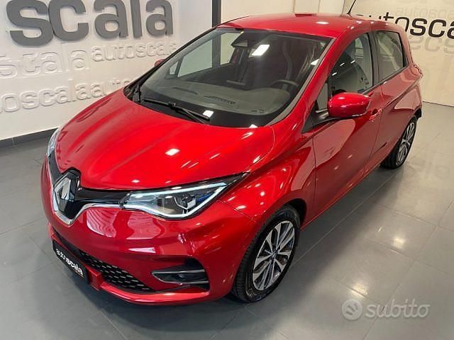 Usata Renault Zoe Intens 100 kW (136 CV) 2021 Rosso Utilitaria