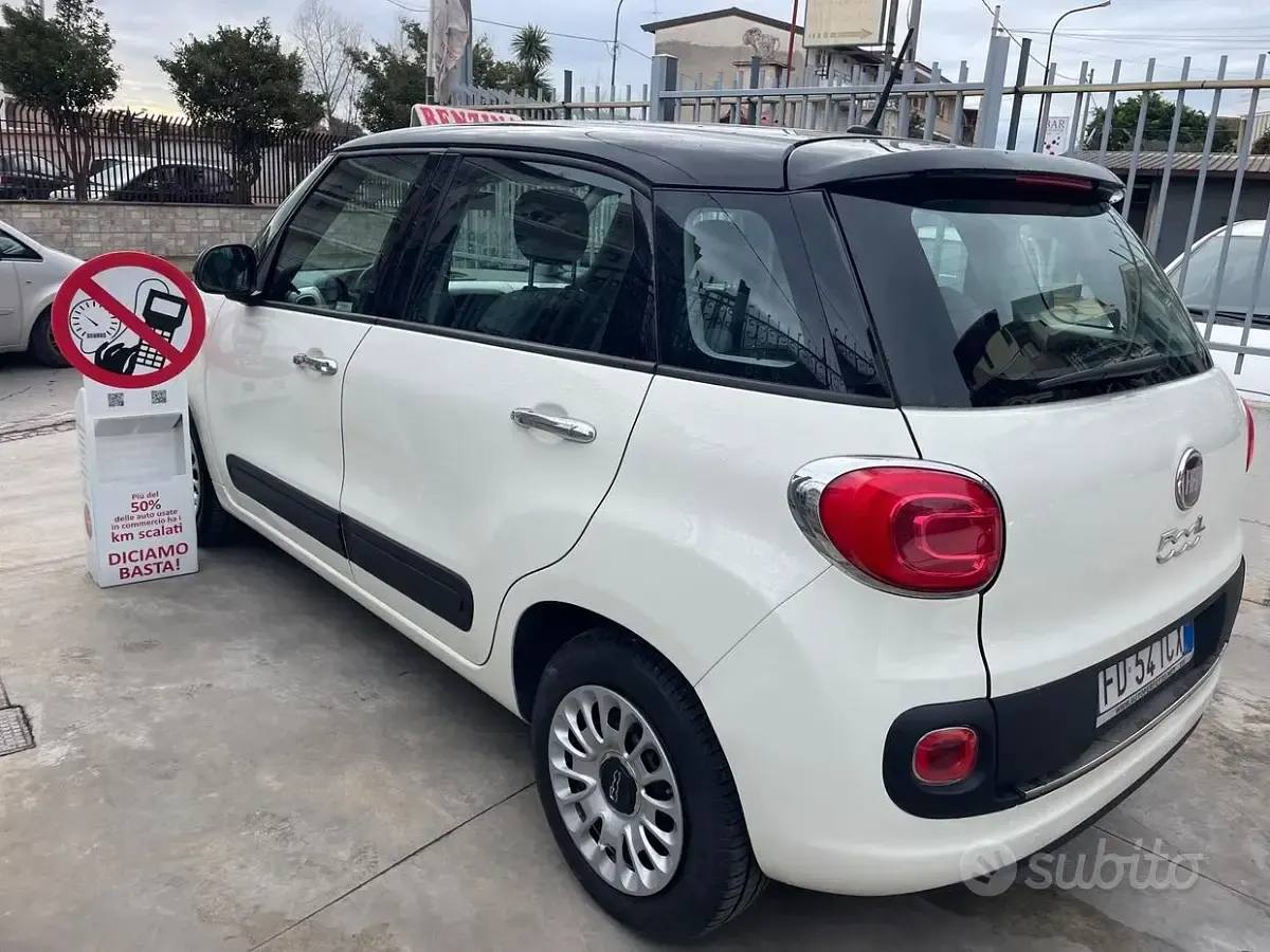 Usata Fiat 500L Pop Star 95 CV (69 kW) 2016 Bianco Monovolume