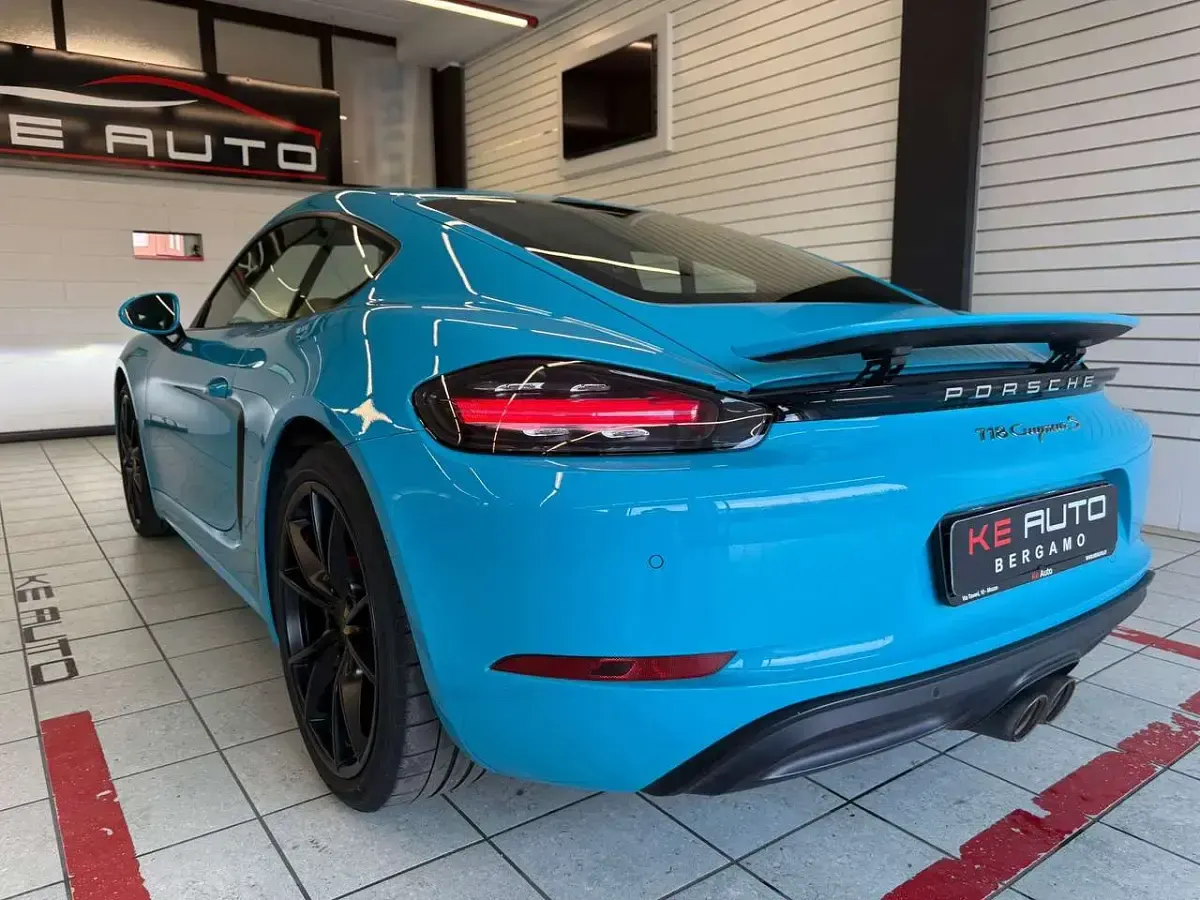 Usata Porsche 718 349 CV (256 kW) 2019 Miami blue Coupé