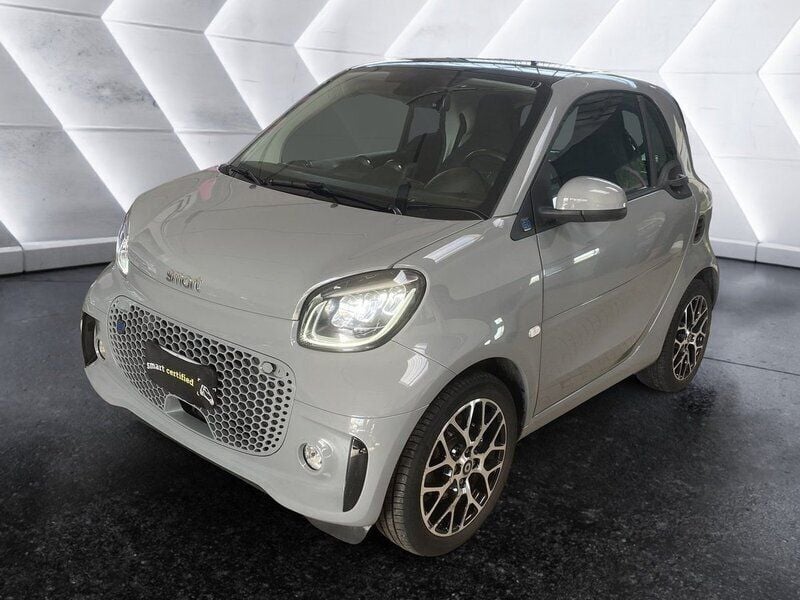 Grigio Usata 2021 Smart ForTwo Electric Drive Prime Coupé | 14.900 € (Cara) - Immagine 1/4