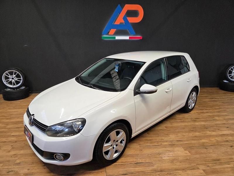 Usata VW Golf VI Highline 105 CV (77 kW) 2009 Bianco Utilitaria