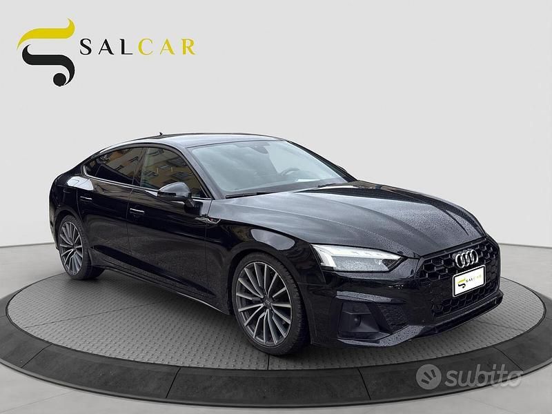 Usata Audi A5 Sportback S-Line 190 CV (139 kW) 2020 Nero Utilitaria