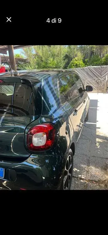 Usata Smart ForFour Passion 75 CV (55 kW) 2015 Verde Utilitaria