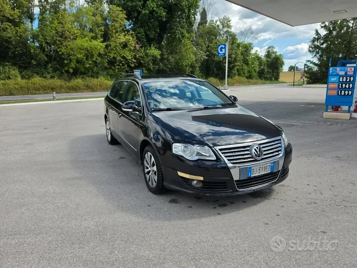 Käytetty VW Passat Comfortline 140 HP (102 kW) 2007 Musta Farmari