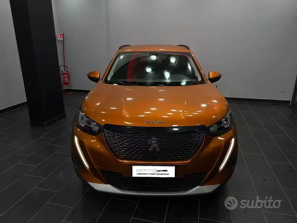 Brugt Peugeot 2008 GT-line 131 HK (96 kW) 2021 Orange SUV