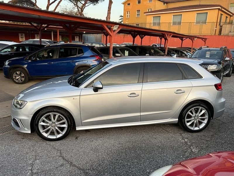 Begagnad Audi A3 Ambition 110 HK (80 kW) 2014 Silver Sedan