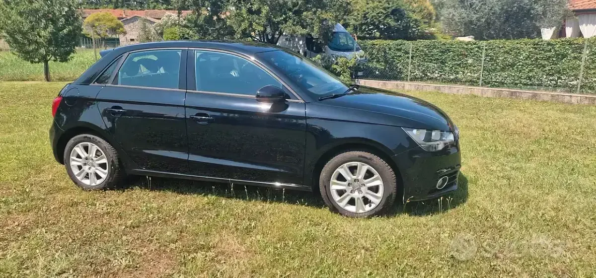 Usata Audi A1 Ambition 86 CV (63 kW) 2012 Nero Utilitaria