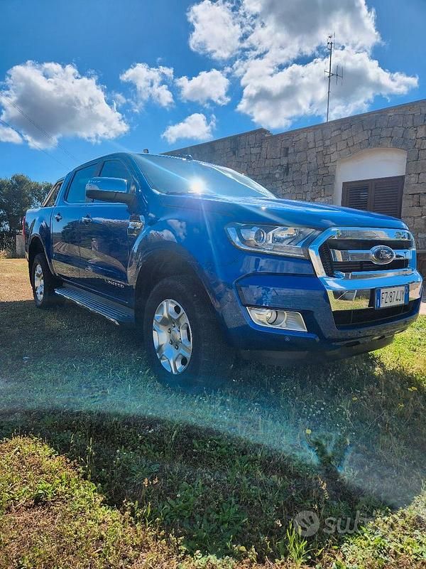 Usata Ford Ranger 160 CV (117 kW) 2020 Blu Pick-up