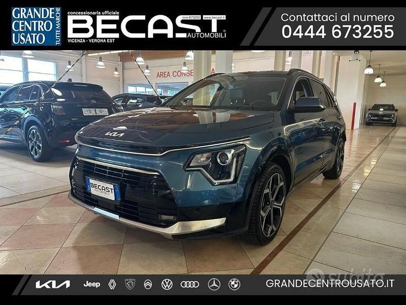 Usata Kia Niro Style 105 CV (77 kW) 2022 Blu metallizzato SUV