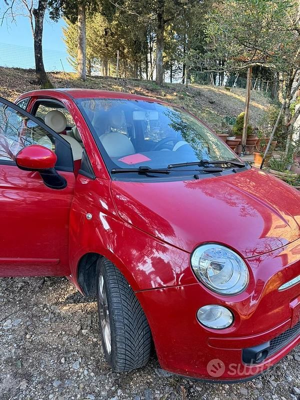 Usata Fiat 500 2007 Rosso Berlina