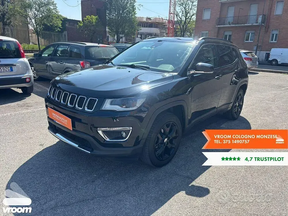 Usata Jeep Compass Limited 140 CV (102 kW) 2018 Nero SUV