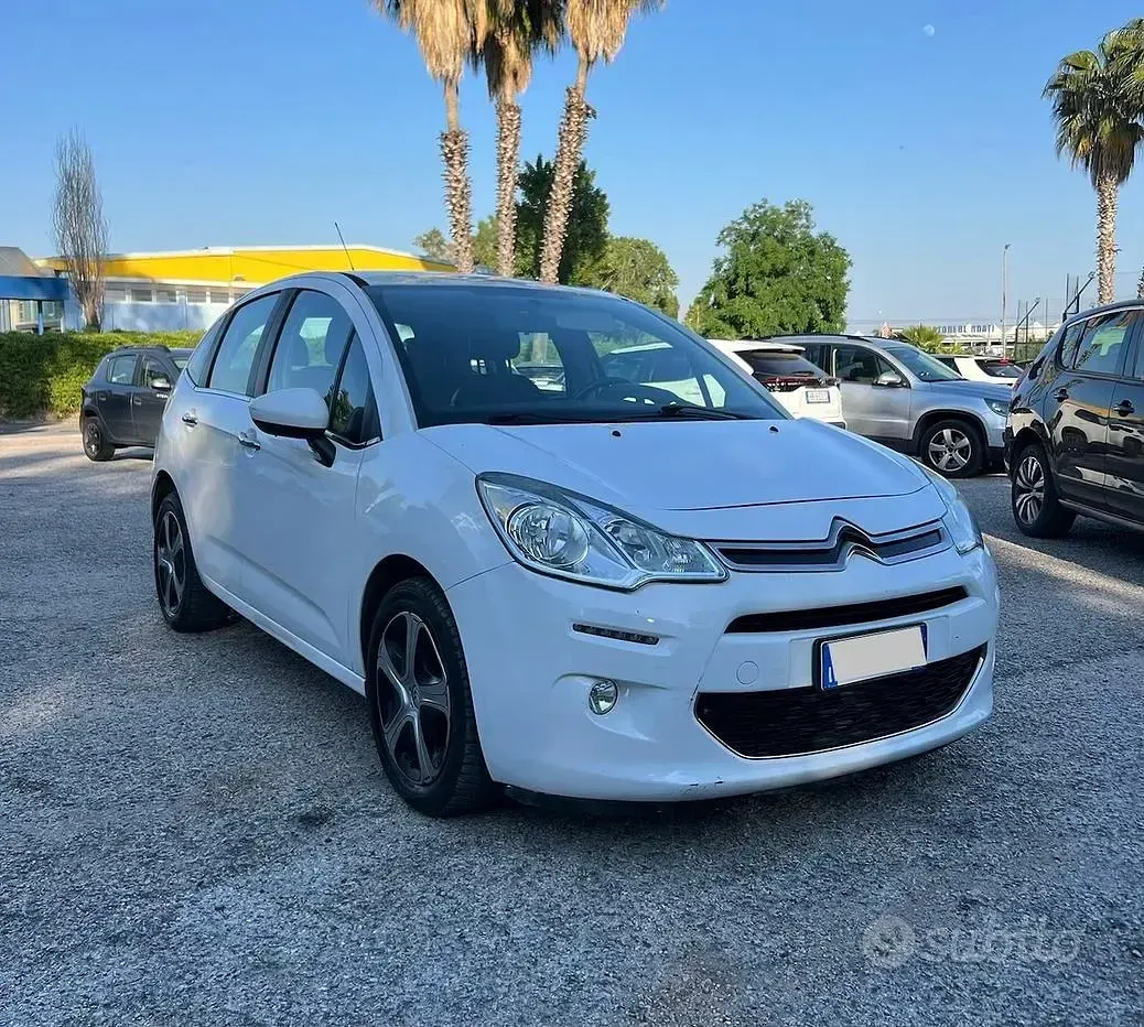 Usata Citroën C3 82 CV (60 kW) 2016 Bianco Utilitaria