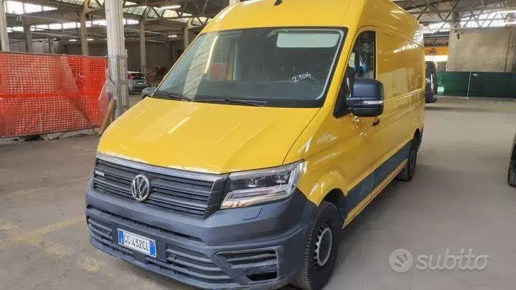 Usata VW e-Crafter 100 kW (136 CV) 2021 Giallo Furgone