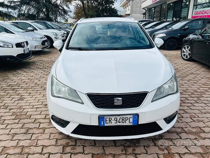 Usata Seat Ibiza ST 90 CV (66 kW) 2013 Bianco Station wagon