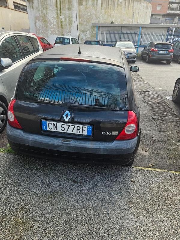 Usata Renault Clio II 2003 Nero Utilitaria