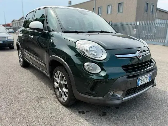 Usata Fiat 500L Trekking 95 CV (69 kW) 2016 Verde Monovolume