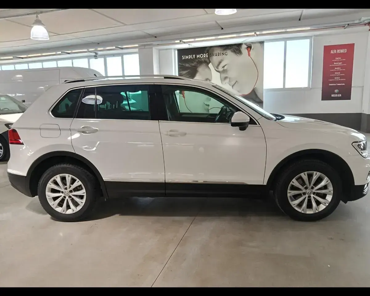 Usata VW Tiguan Style 150 CV (110 kW) 2018 Bianco SUV