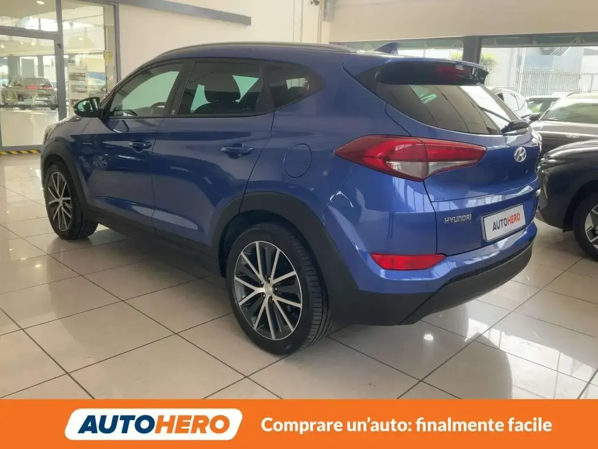 Usata Hyundai Tucson GO! 141 CV (103 kW) 2018 Blu/azzurro SUV