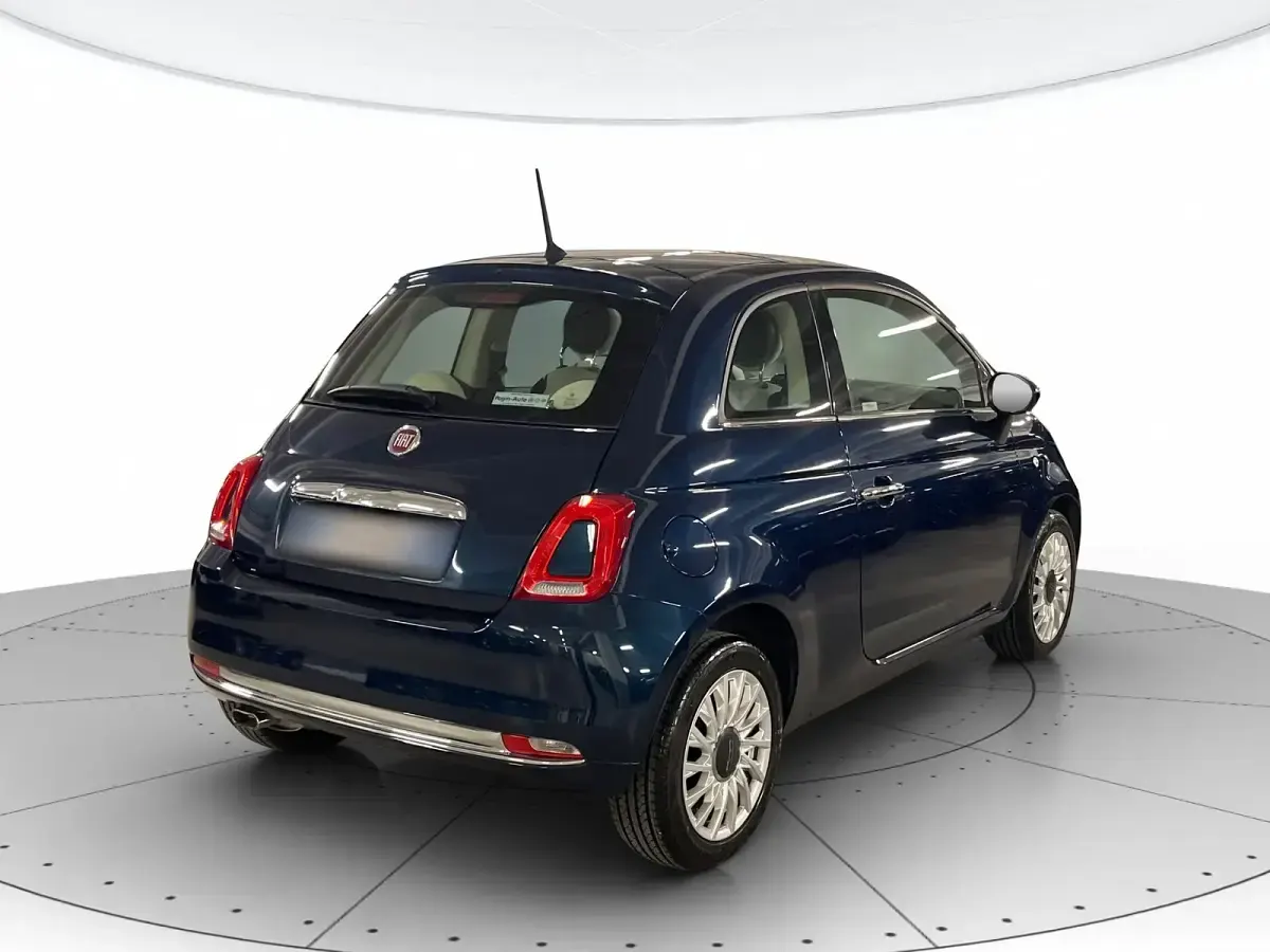 Usata Fiat 500 Lounge 69 CV (50 kW) 2018 Blu dipinto di blu Monovolume