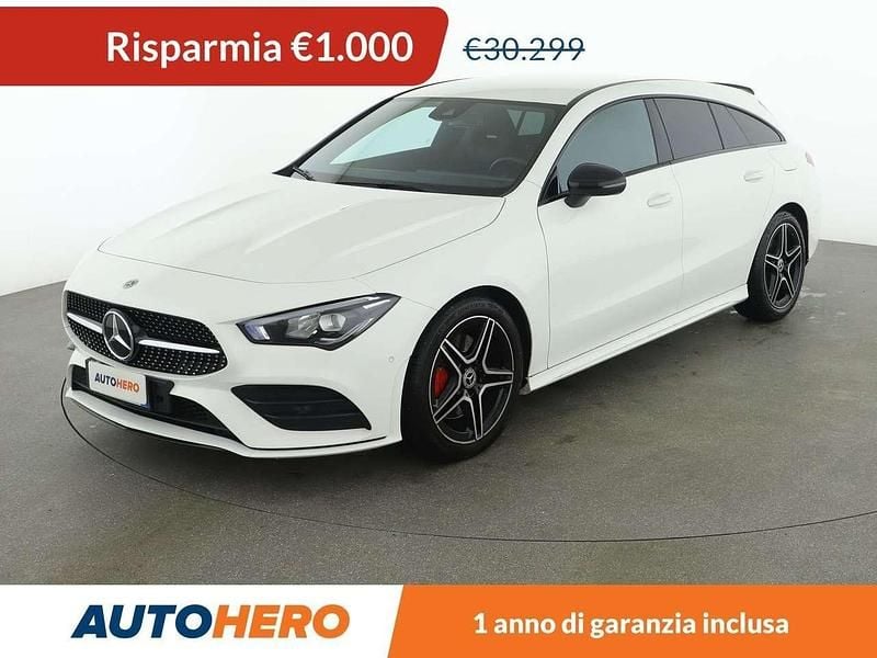 Bianco Usata 2022 Mercedes CLA200 Shooting Brake Premium Station wagon | 29.299 € (Ottimo prezzo) - Immagine 1/3
