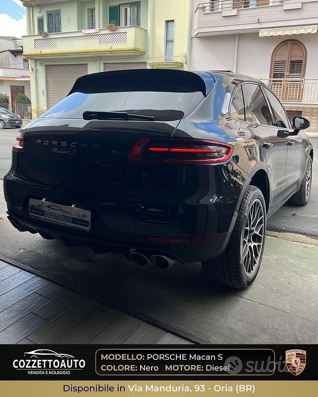 Usata Porsche Macan 250 CV (183 kW) 2017 Nero SUV