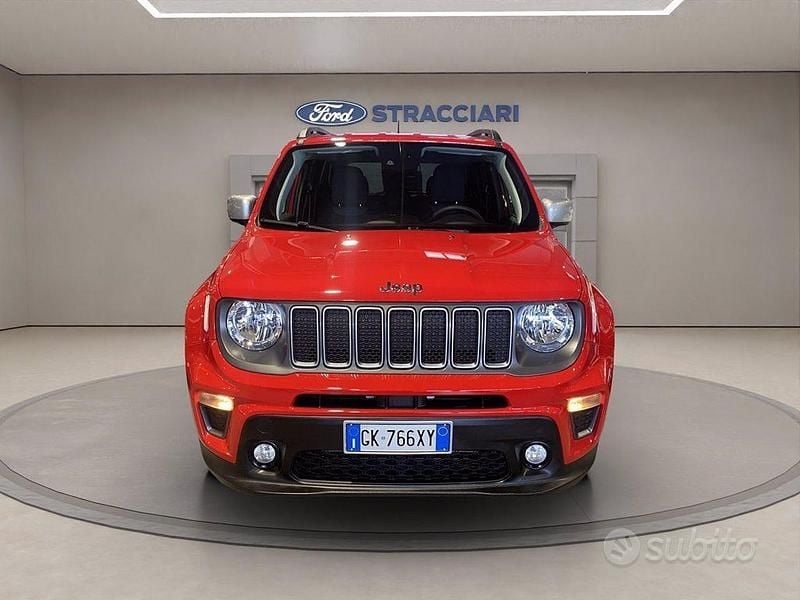 Usata Jeep Renegade Limited 131 CV (96 kW) 2022 Rosso metallizzato SUV