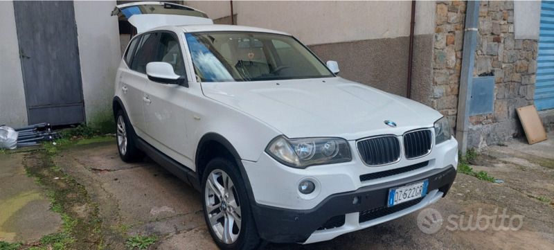Usata BMW X3 177 CV (130 kW) 2009 Bianco SUV