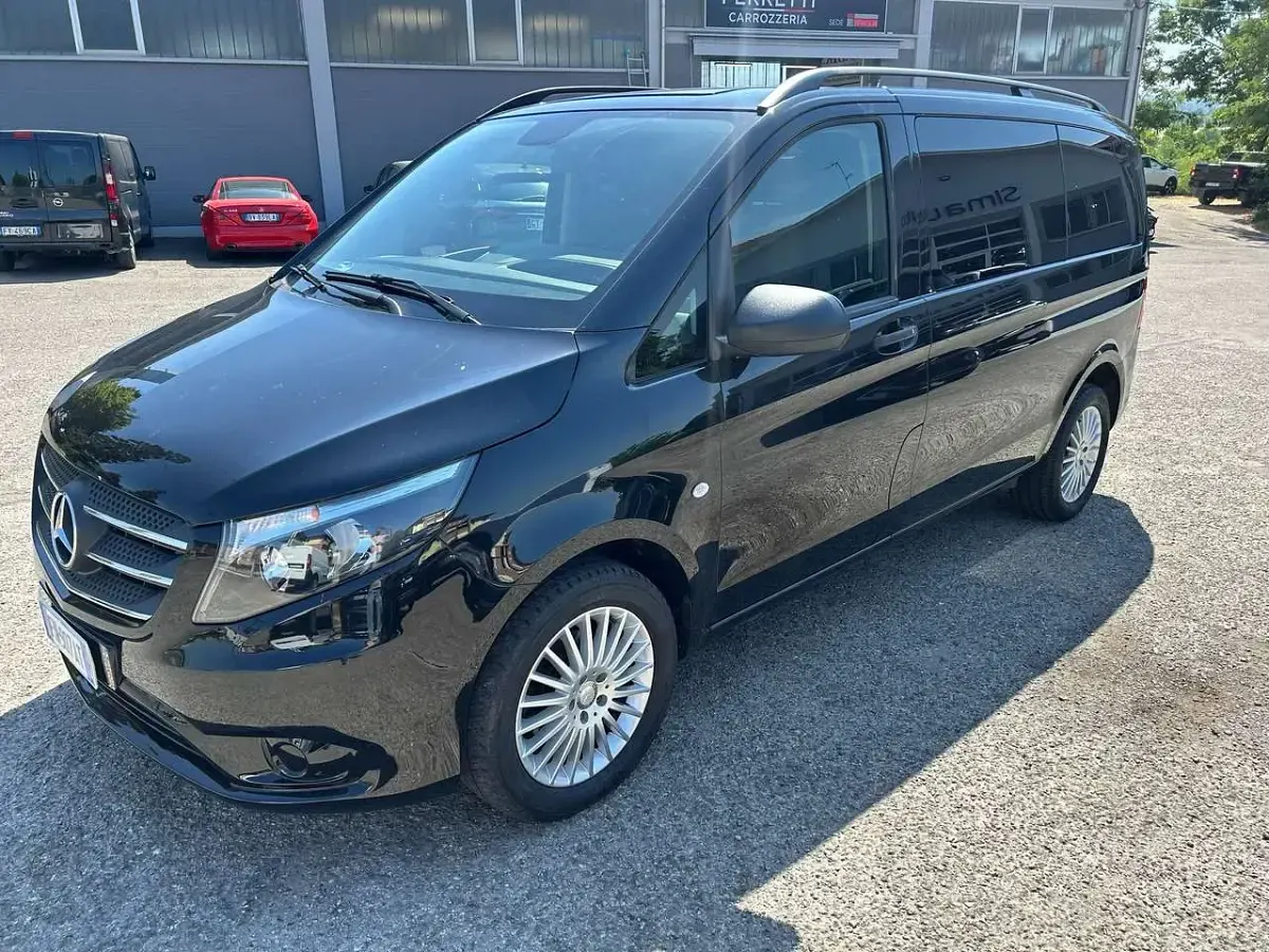 Usata Mercedes Vito 163 CV (119 kW) 2018 Nero Furgone