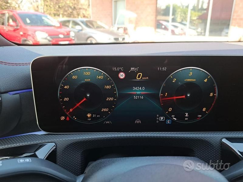 Usata Mercedes CLA220 Shooting Brake AMG line 190 CV (139 kW) 2020 Bianco Station wagon