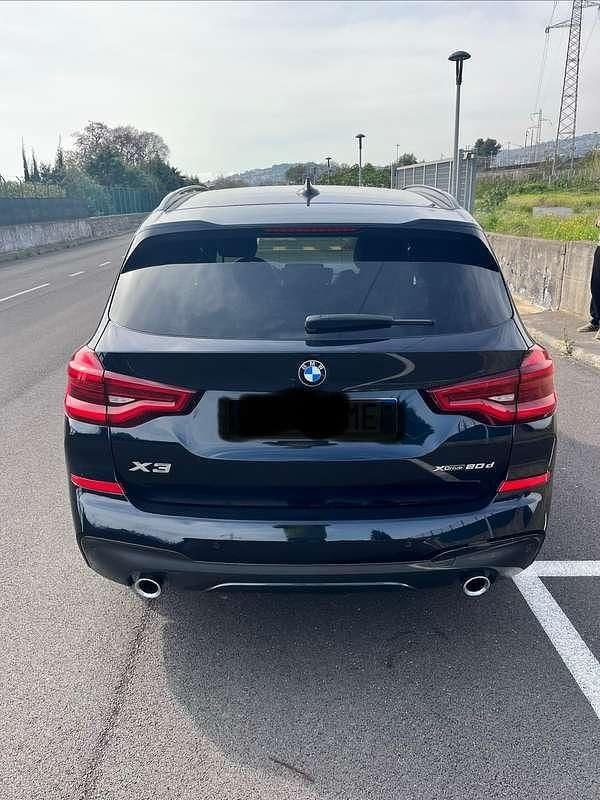 Usata BMW X3 M Sport 190 CV (139 kW) 2021 Blu/azzurro SUV