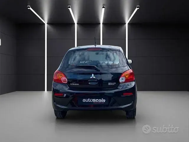 Usata Mitsubishi Space Star 71 CV (52 kW) 2019 Nero Utilitaria