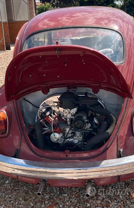 Usata VW Beetle 1960 Rosso Utilitaria