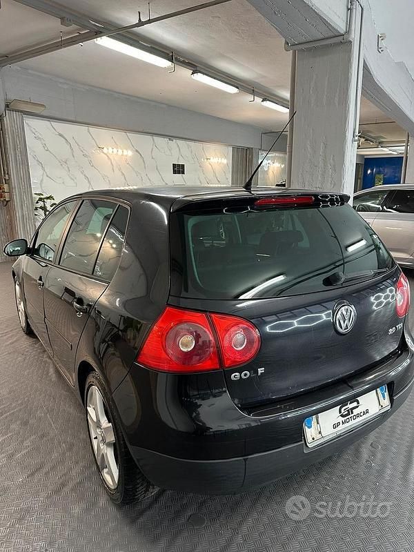 Usata VW Golf VI GT 140 CV (102 kW) 2008 Nero Utilitaria