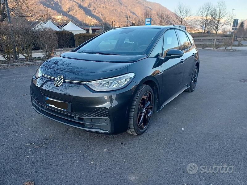 Usata VW ID.3 150 kW (204 CV) 2022 Nero Utilitaria