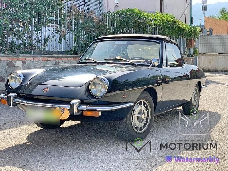 Usata Fiat 850 Sport 52 CV (38 kW) 1971 Nero Cabrio