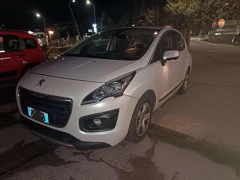 Usata Peugeot 3008 Active 114 CV (83 kW) 2014 Bianco Monovolume
