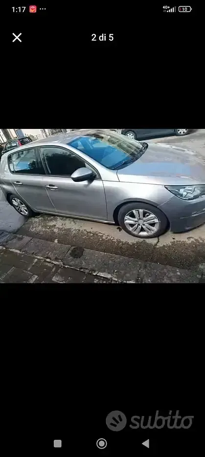 Usata Peugeot 308 92 CV (67 kW) 2014 Marrone Berlina