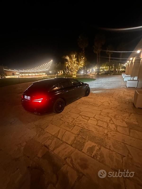 Usata Mercedes CLA200 136 CV (100 kW) 2019 Nero Station wagon