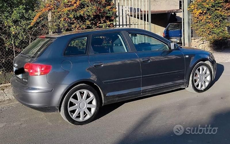 Usata Audi A3 140 CV (102 kW) 2005 Grigio Utilitaria