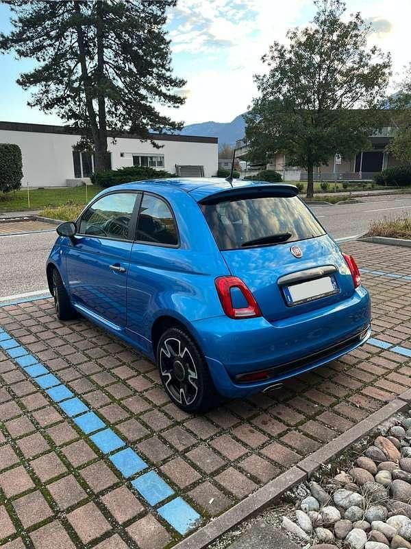 Usata Fiat 500 S 69 CV (50 kW) 2016 Blu/azzurro Berlina