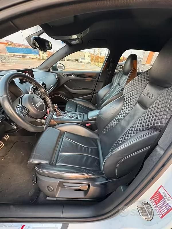 Usata Audi S3 2014 Bianco Berlina