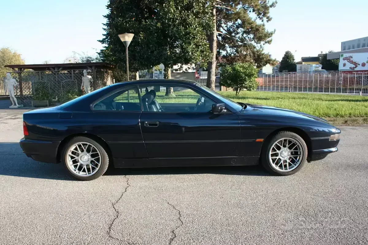 Usata BMW 840 286 CV (210 kW) 1994 Blu Coupé