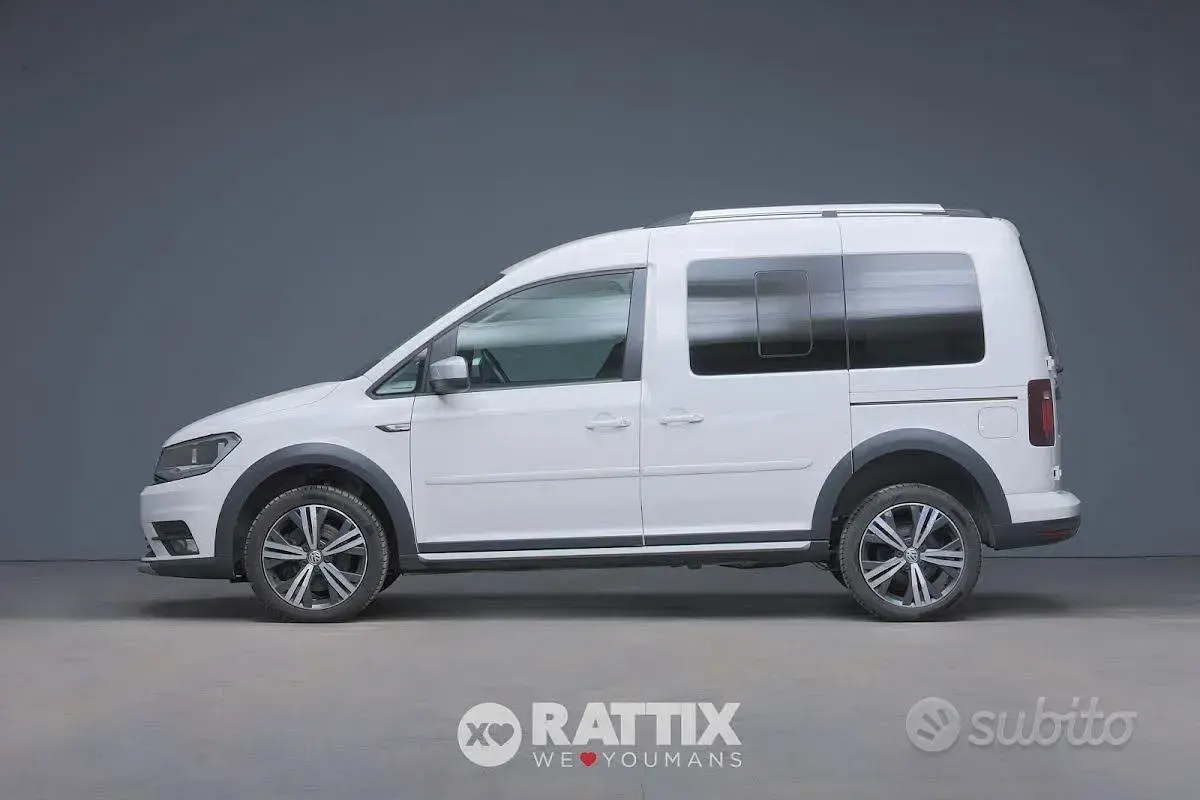 Käytetty VW Caddy 122 HP (89 kW) 2020 Valkoinen Tila-auto