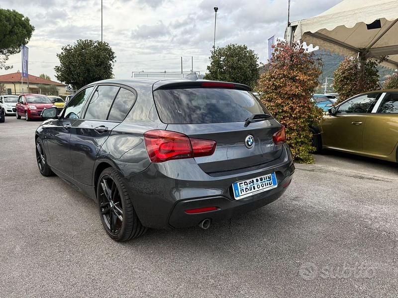 Usata BMW 116 M Sport 116 CV (85 kW) 2018 Grigio scuro Utilitaria