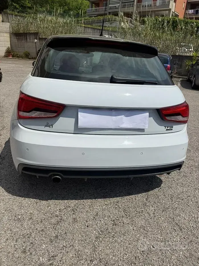 Usata Audi A1 S-Line 95 CV (69 kW) 2018 Bianco Berlina