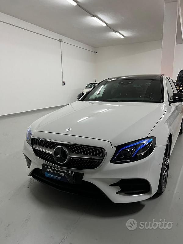 Usata Mercedes E350 Premium 258 CV (189 kW) 2017 Bianco Berlina