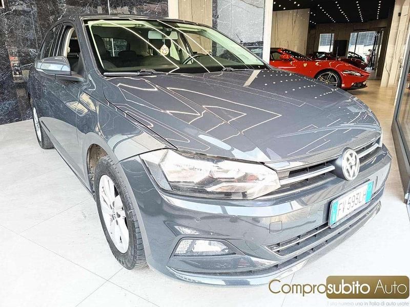 Usata VW Polo Sport 95 CV (69 kW) 2019 Grigio scuro Utilitaria
