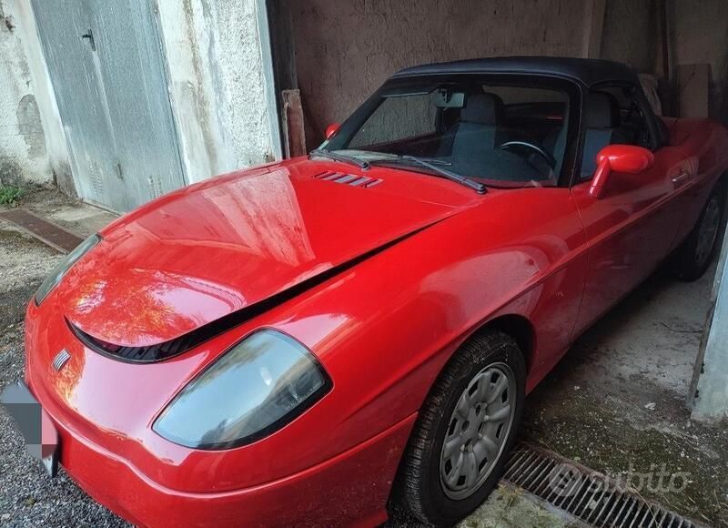 Usata Fiat Barchetta 131 CV (96 kW) 1997 Rosso Cabrio