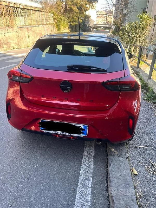 Usata Opel Corsa 101 CV (74 kW) 2024 Rosso Utilitaria