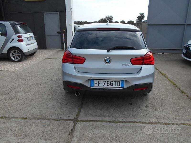 Usata BMW 116 M Sport 115 CV (84 kW) 2017 Grigio Utilitaria